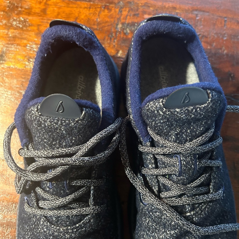 Gray Wool Sneakers - image 4